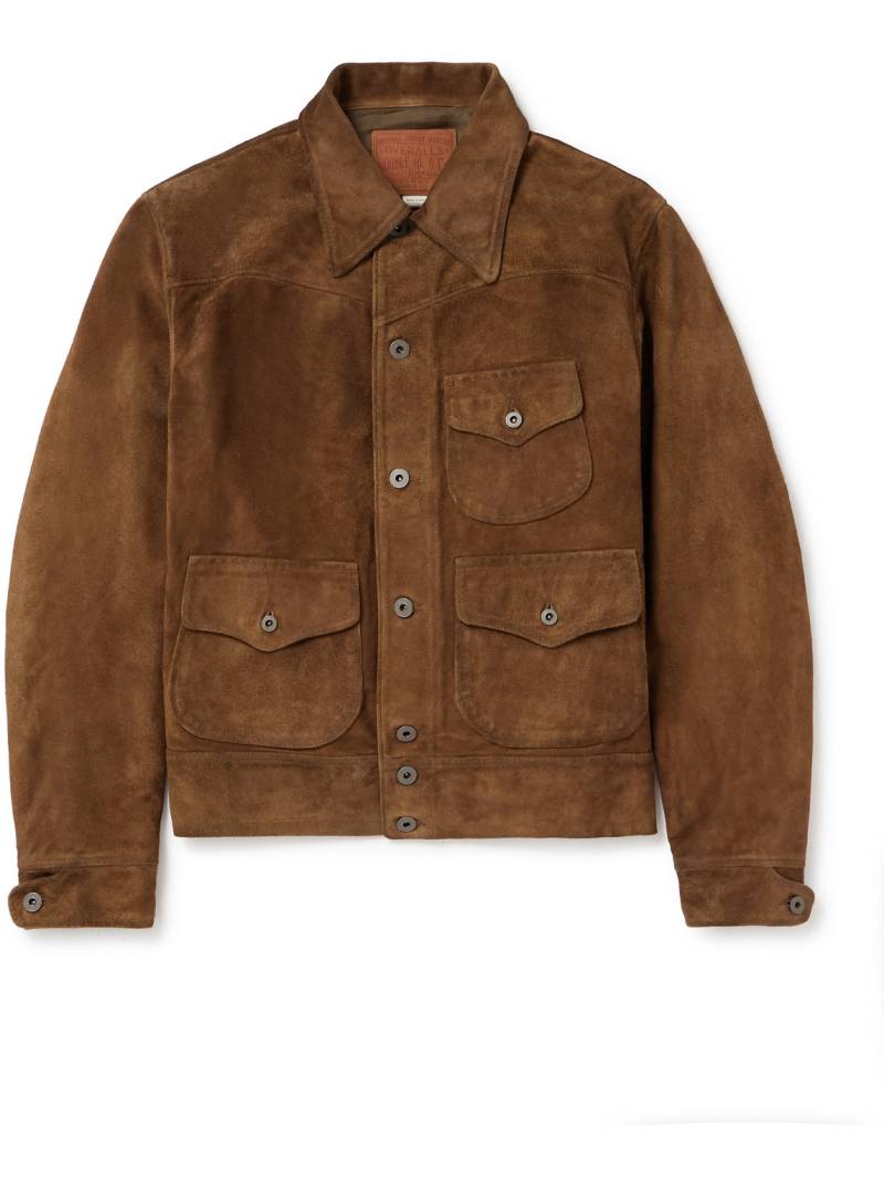 RRL - Alston Suede Jacket - Men - Brown - M von RRL
