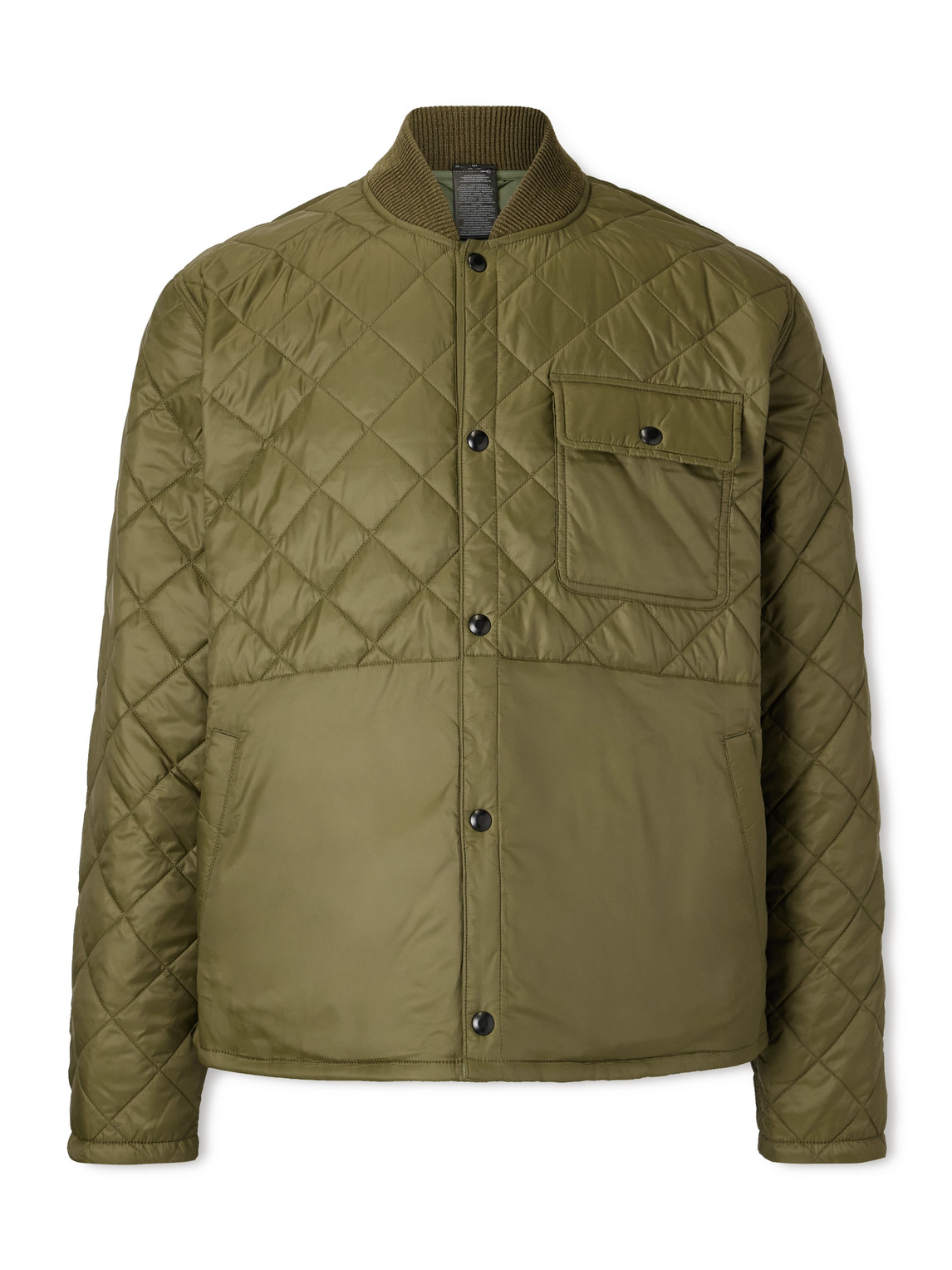 RRL - Edmund Reversible Quilted Shell Jacket - Men - Green - S von RRL