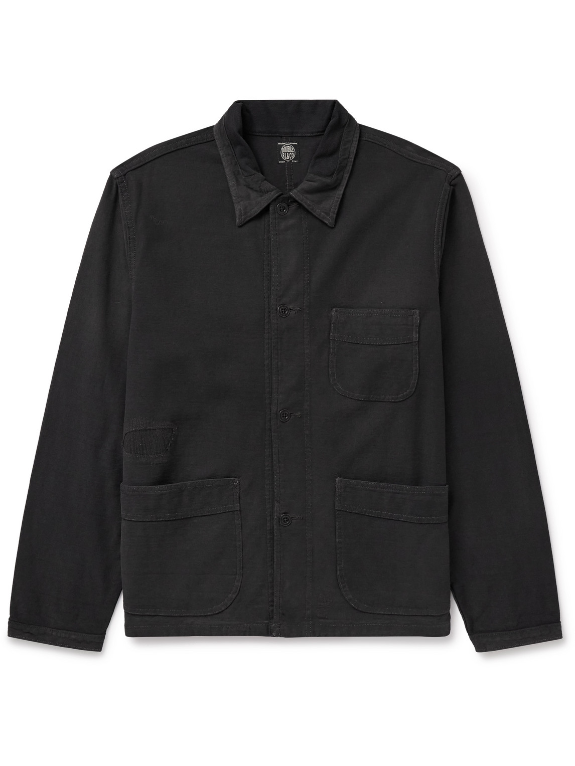 RRL - Mickey Distressed Cotton Jacket - Men - Black - L von RRL