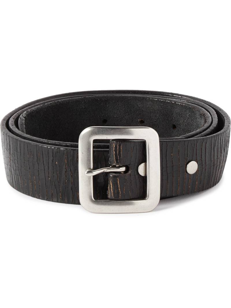 RRL - New Burling 4cm Distressed Leather Belt - Men - Black - UK/US 40 RRL - New Burling 4cm Distressed Leather Belt - Men - Black - UK/US 40 von RRL