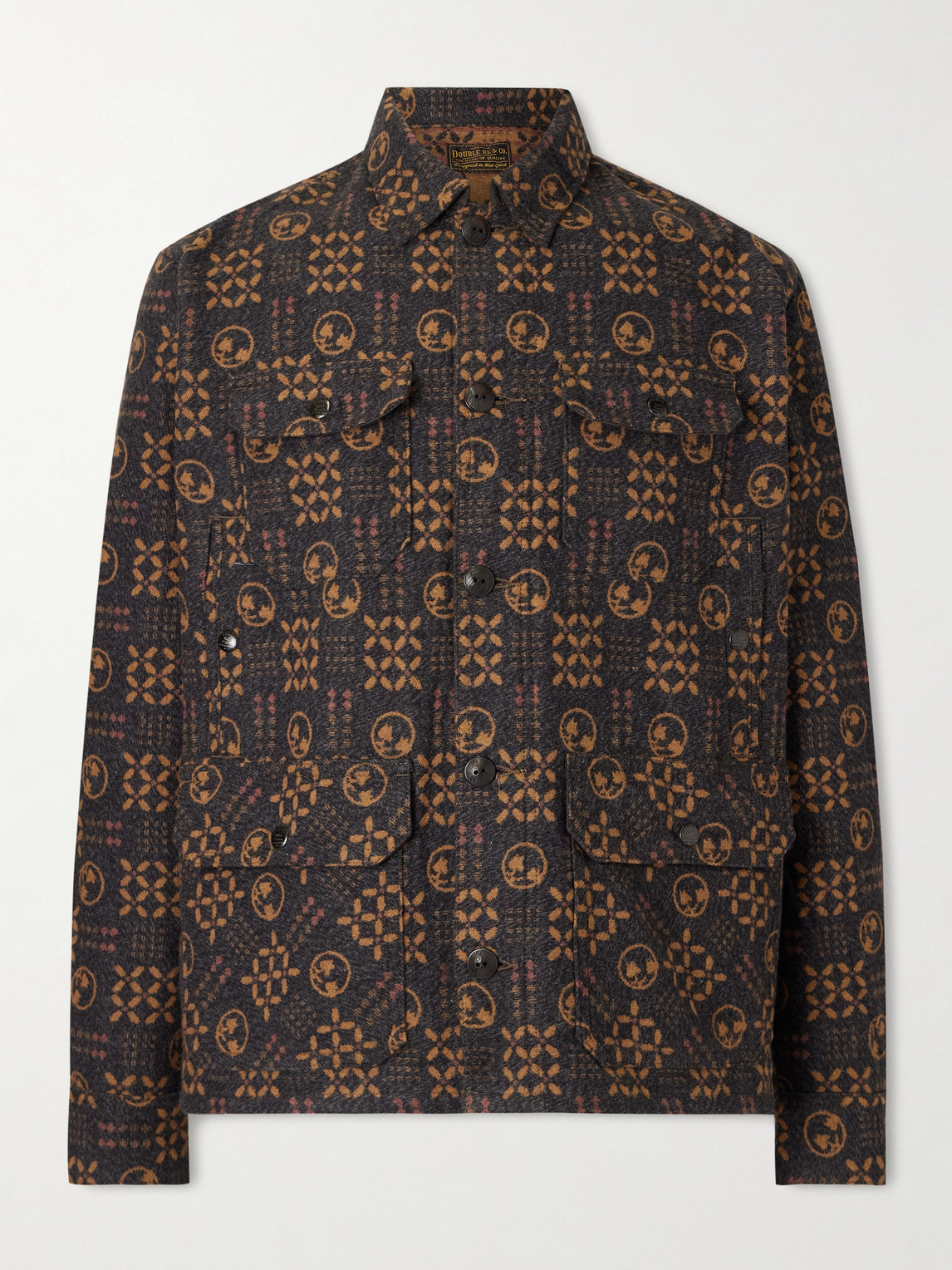 RRL - Ruddick Cotton-Jacquard Jacket - Men - Orange - M von RRL