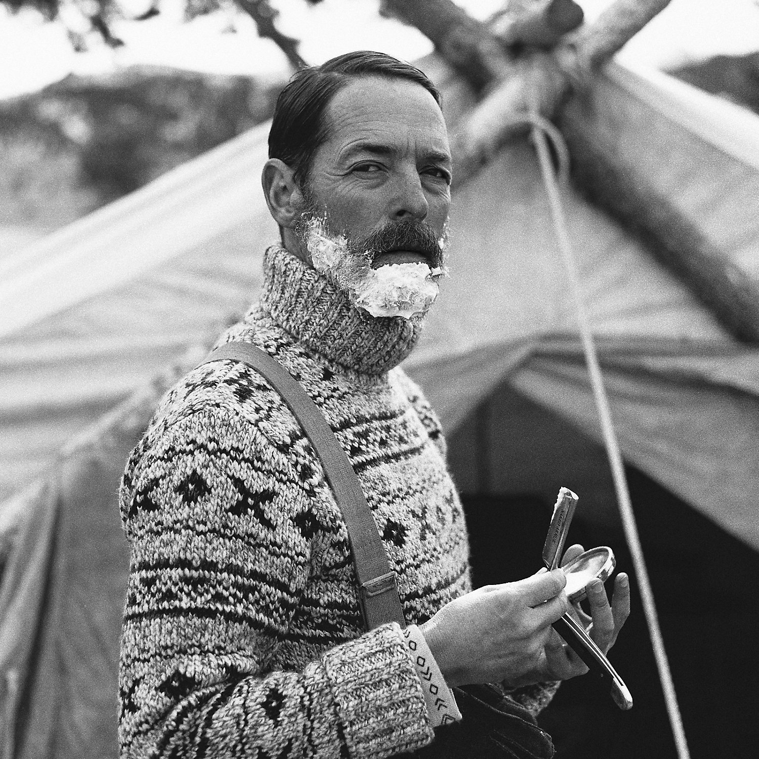 Rollkragenpullover mit Fair-Isle-Muster von RRL