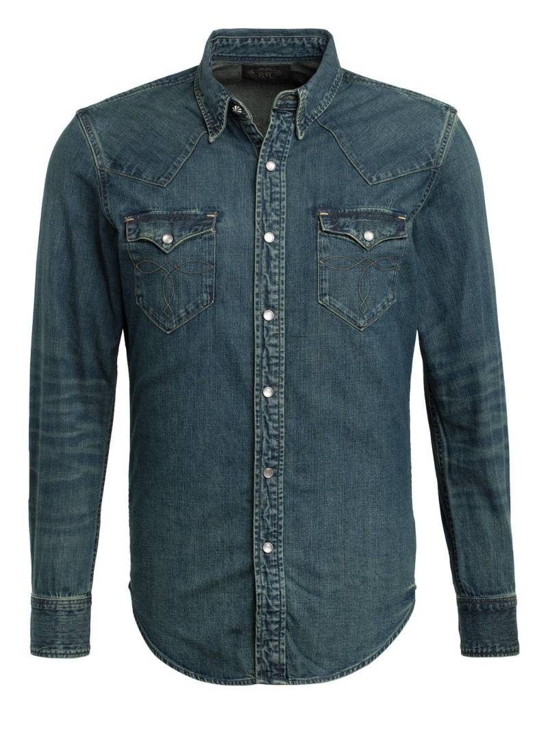 Rrl Jeanshemd Classic Fit blau von RRL