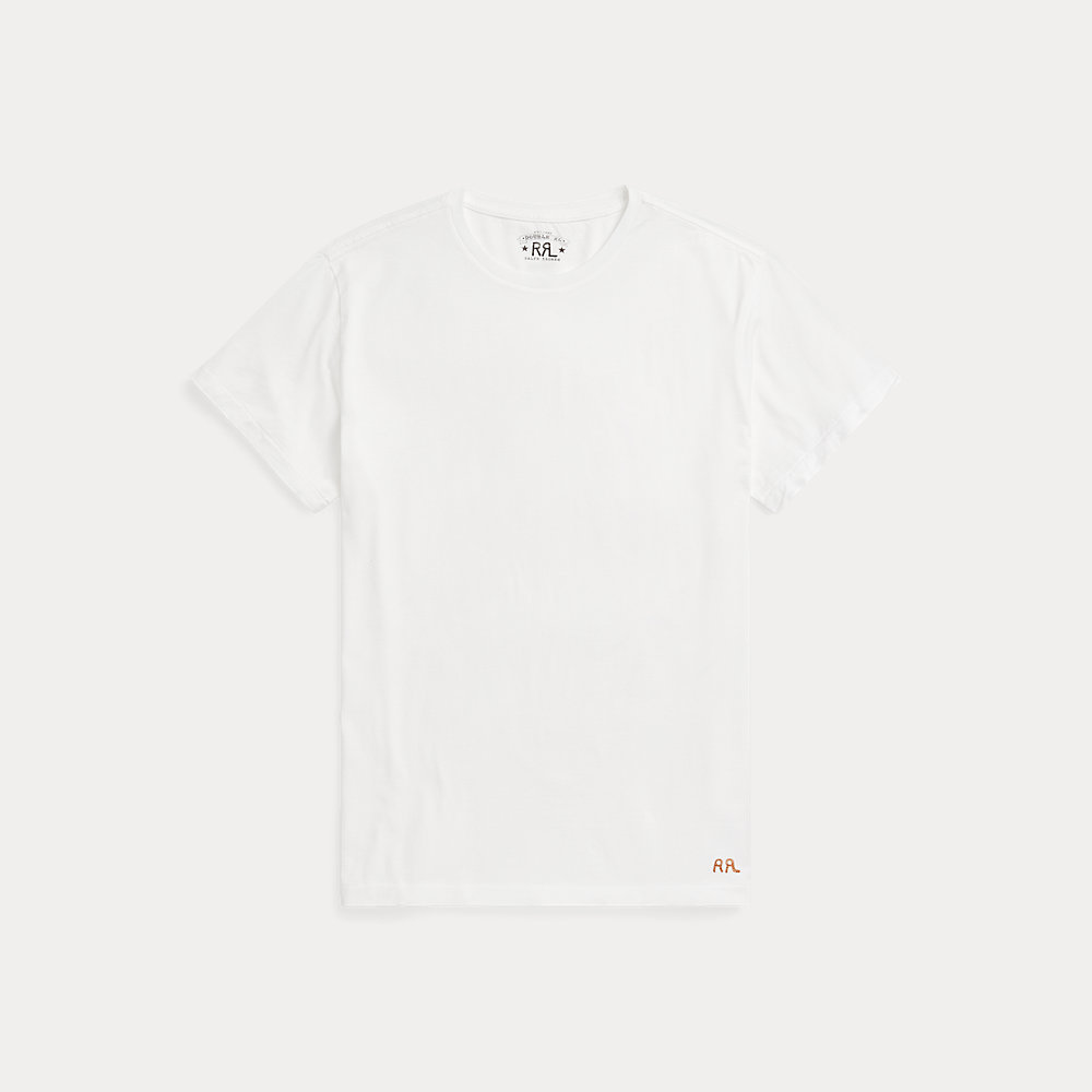 Rundhals-T-Shirt aus Jersey von RRL