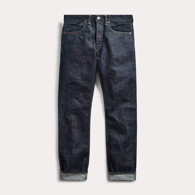 Vorgewaschene Slim-Fit Selvedge-Jeans von RRL