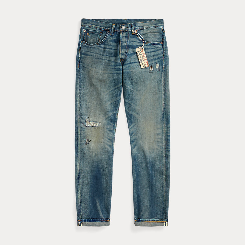 Slim-Fit Jeans mit Ridgway-Waschung von RRL