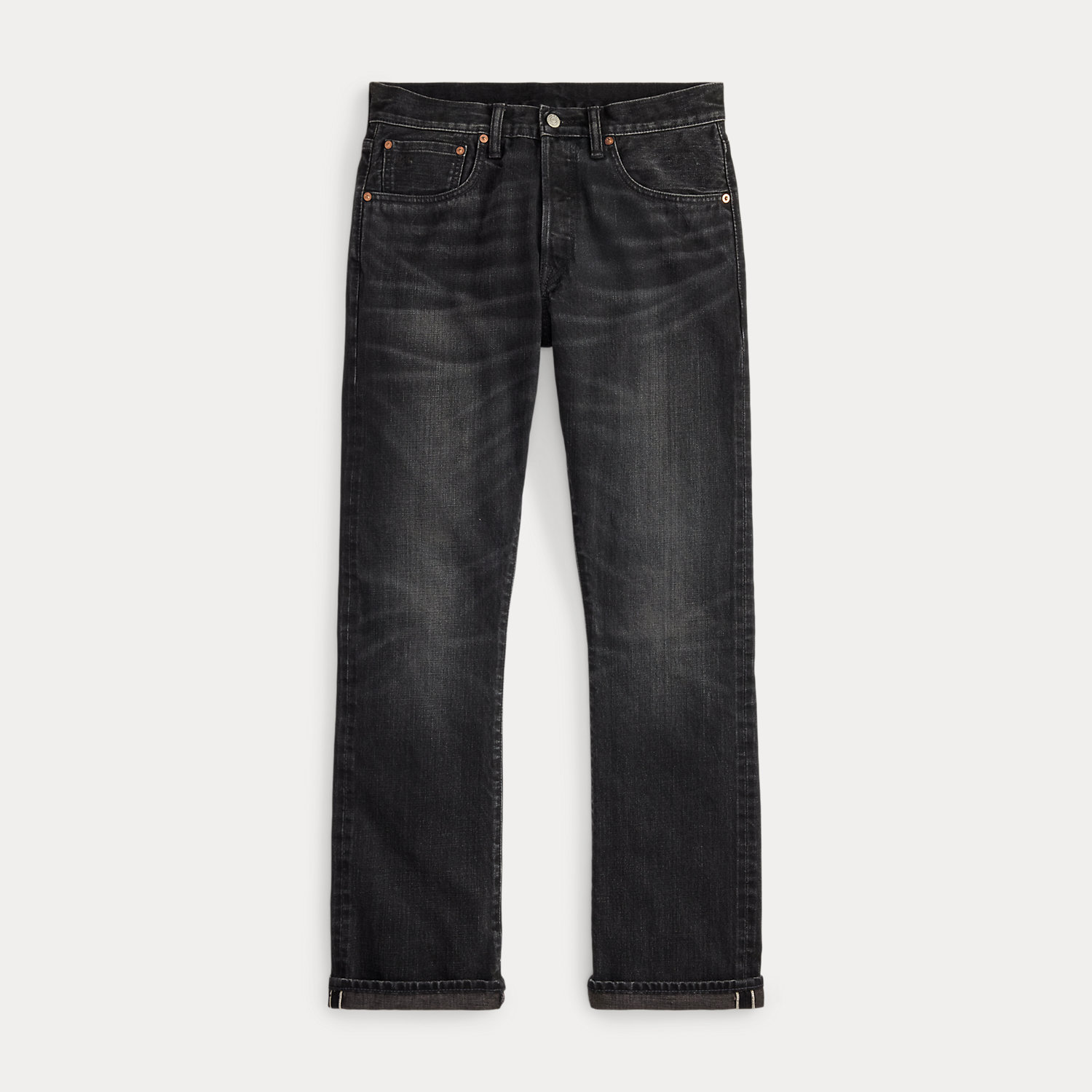Slim-Fit Bootcut-Jeans in Used-Optik von RRL