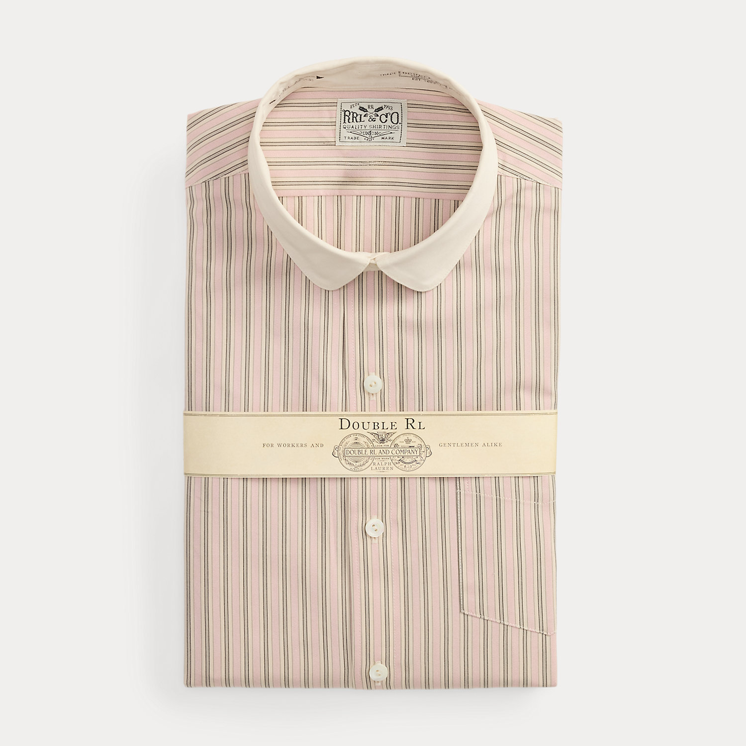 Slim-Fit-Hemd mit Streifen von RRL