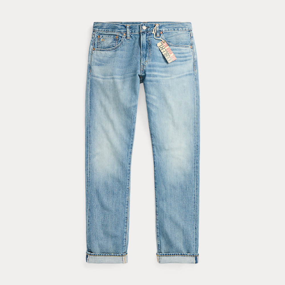 High-Slim-Fit Selvedge-Jeans Lawton von RRL