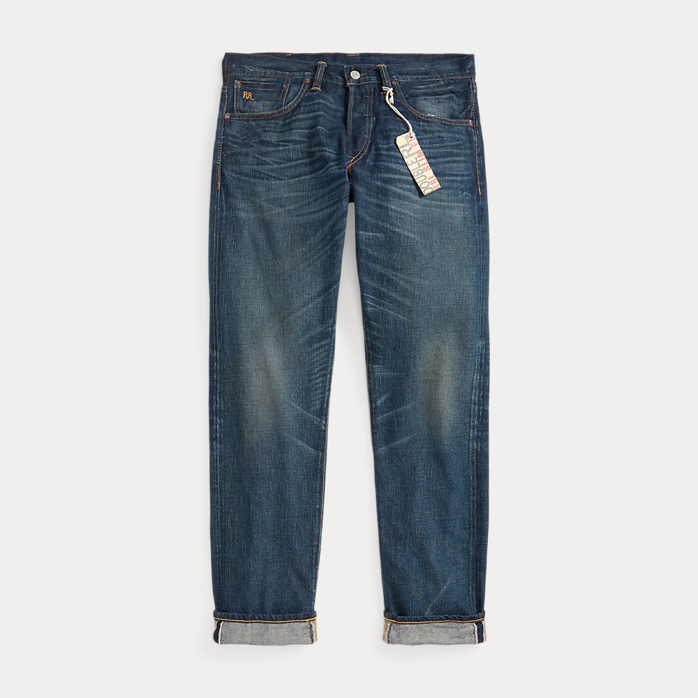 Slim-Fit-Jeans mit Ridgecrest-Waschung von RRL