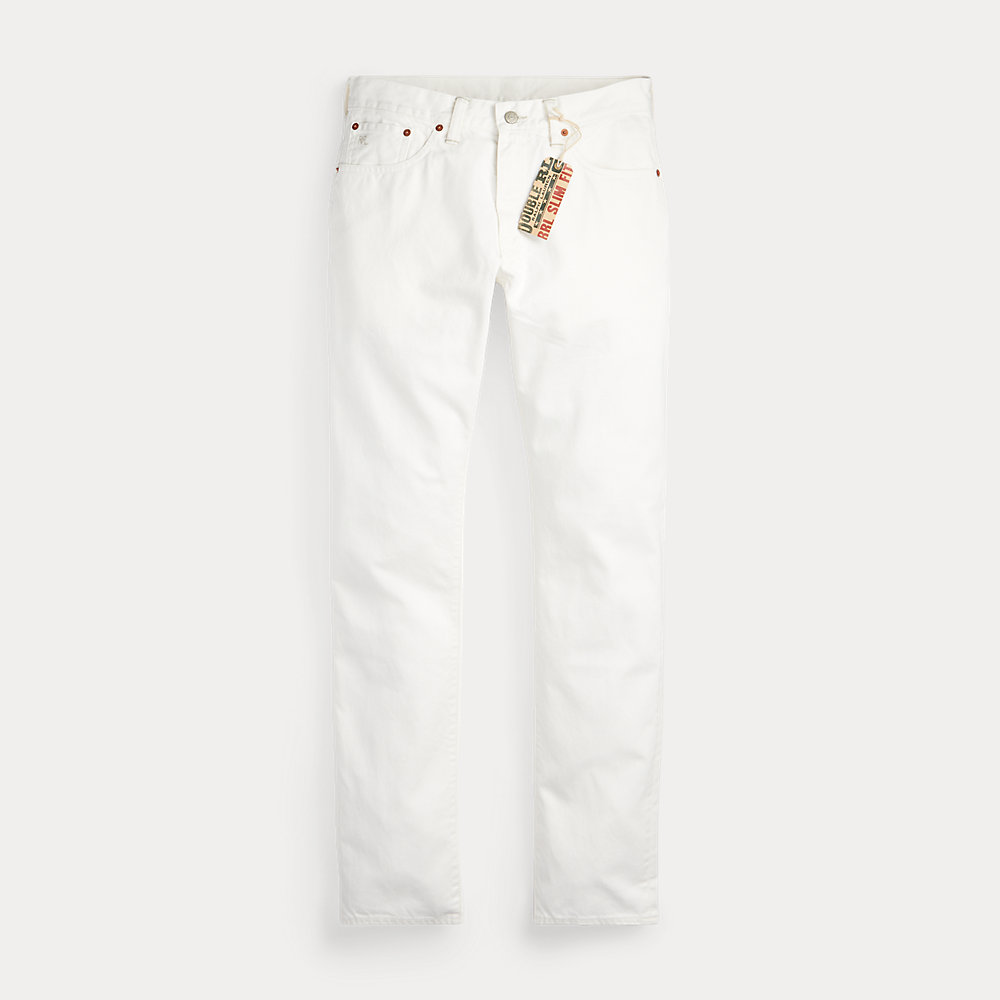 Slim-Fit-Jeans mit Whitestone-Waschung Slim-Fit-Jeans mit Whitestone-Waschung von RRL