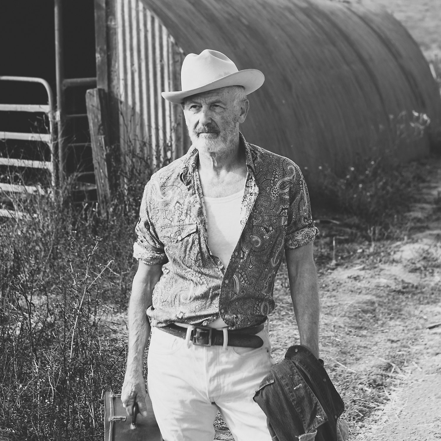 Slim-Fit Westernhemd mit Paisley-Motiv von RRL