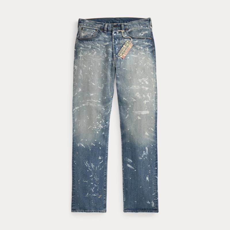 Straight-Fit Jeans Fenimore im Used-Look von RRL