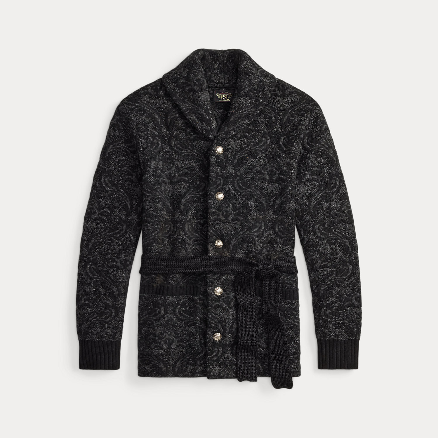 Strickjacke aus Wolle und Baumwolle von RRL