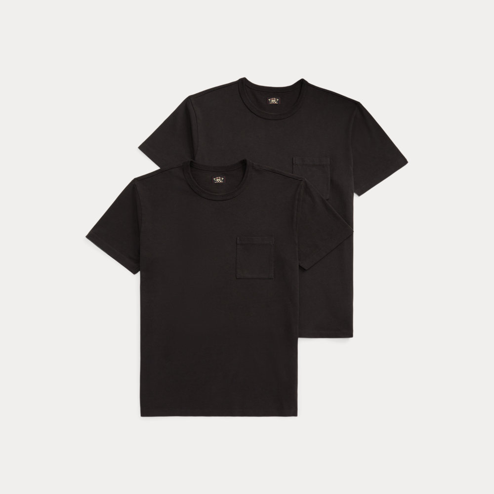 T-Shirt mit Tasche im 2er-Pack von RRL