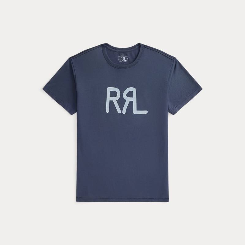 T-Shirt mit „RRL“-Ranchlogo von RRL