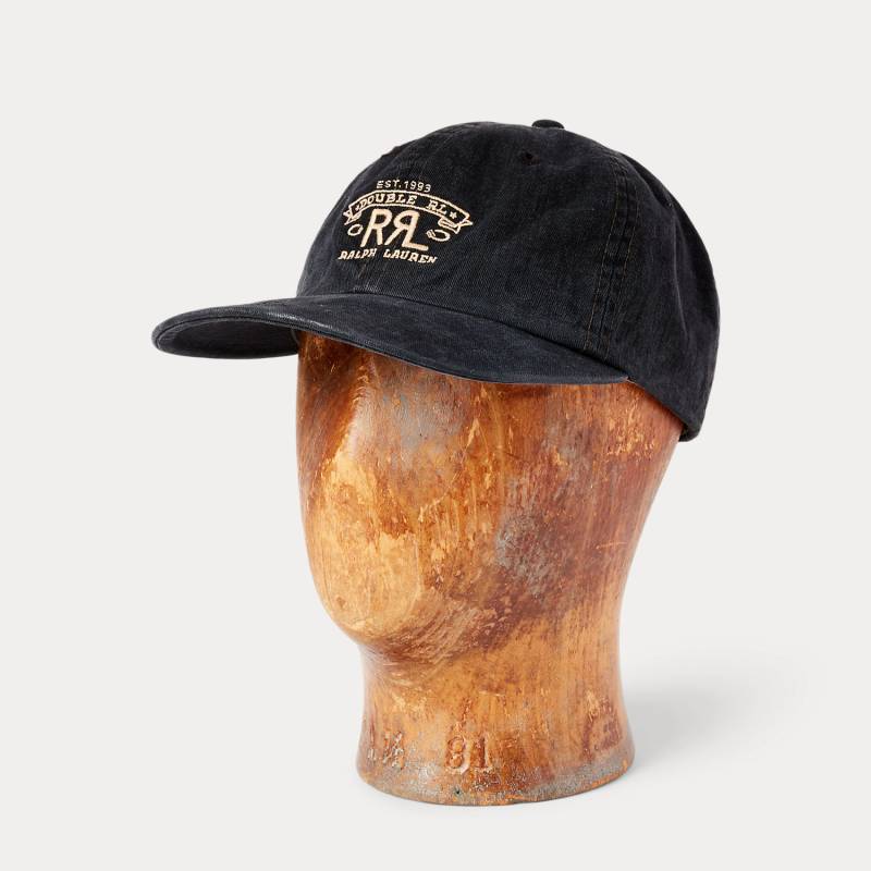Twill-Baseballkappe mit RRL-Ranchlogo von RRL