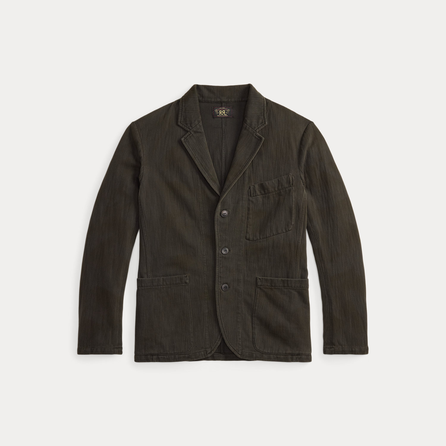 Twillblazer mit Fischgratmuster von RRL