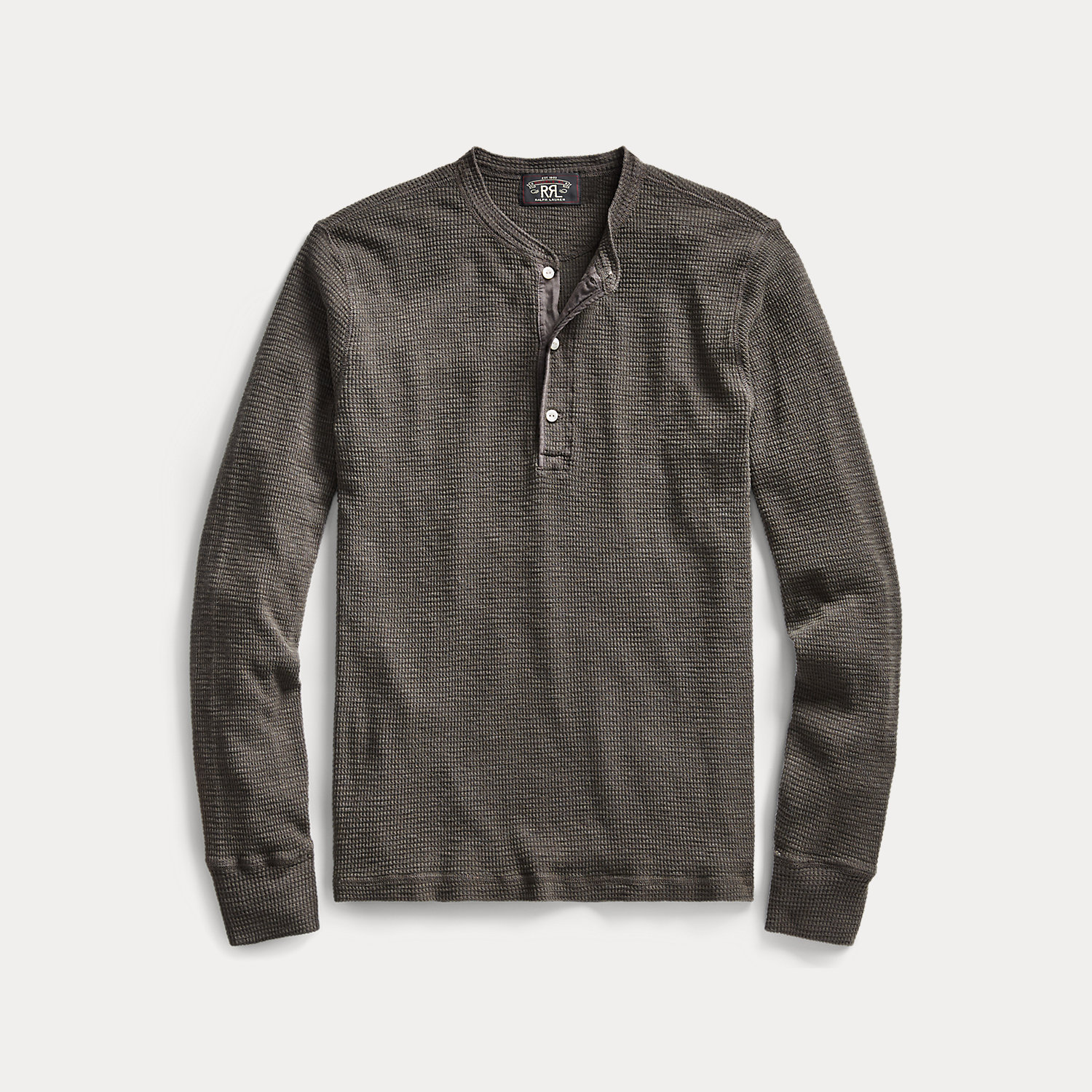 Waffelpiqué-Henley von RRL