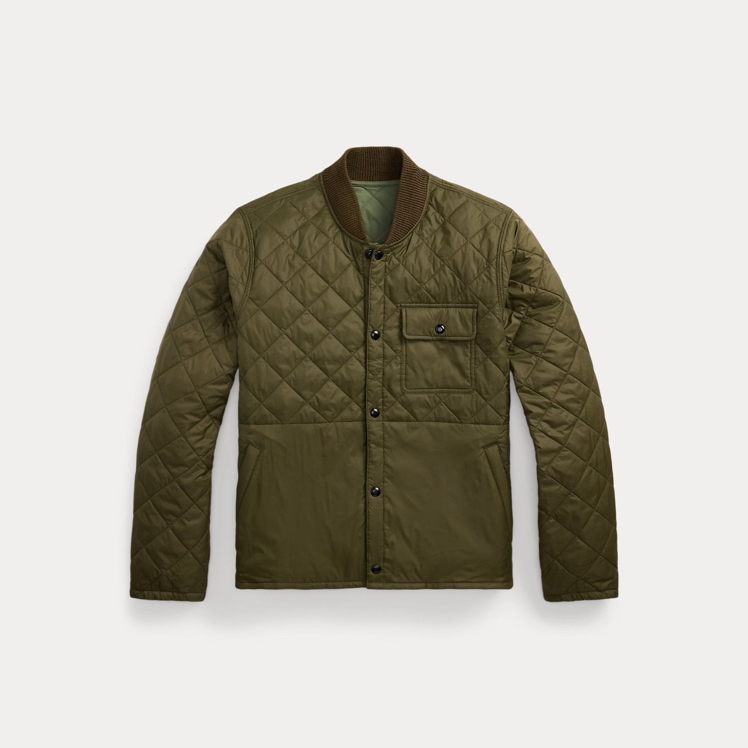 Wendbare gesteppte Innenjacke von RRL