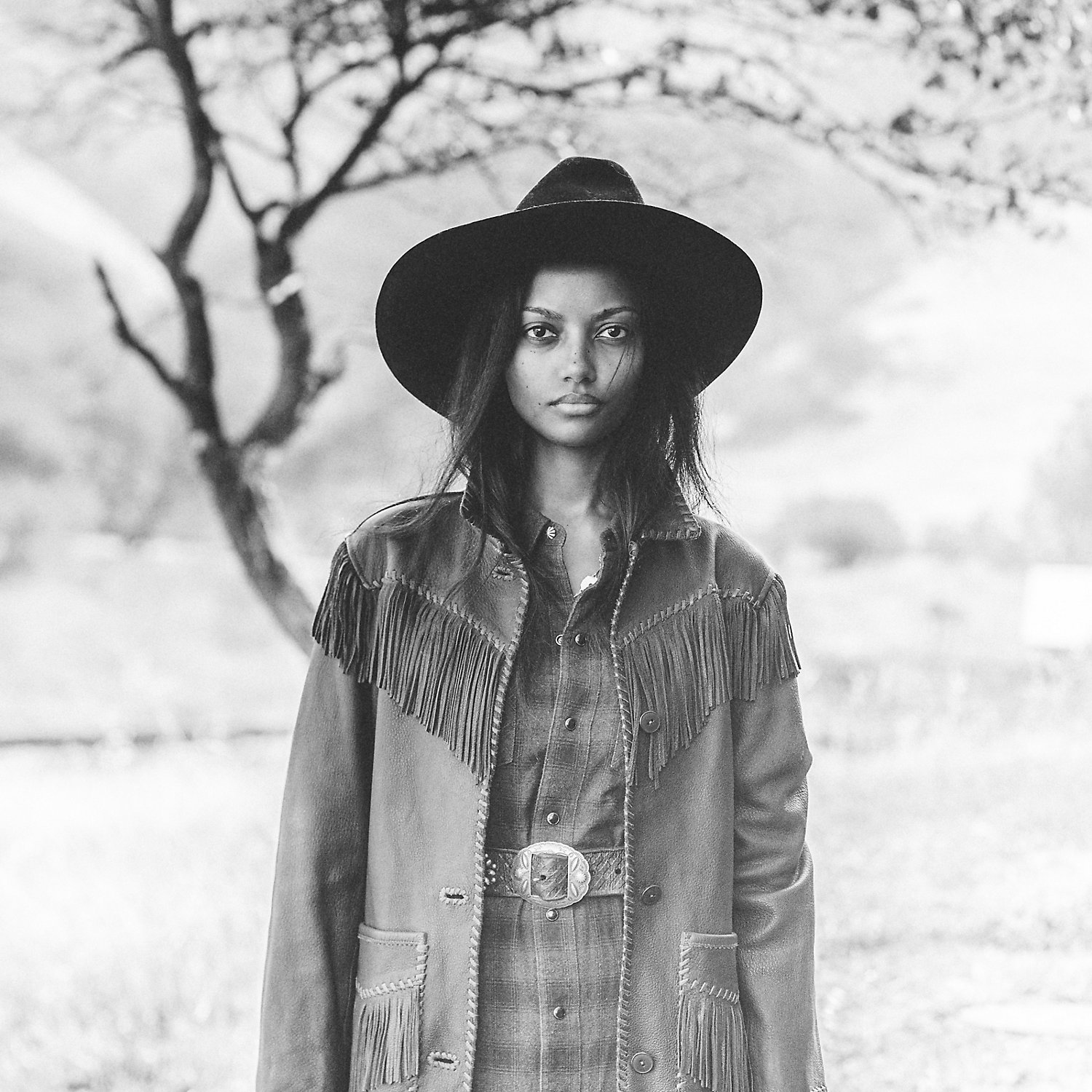 Western-Hemdkleid mit Karomuster von RRL