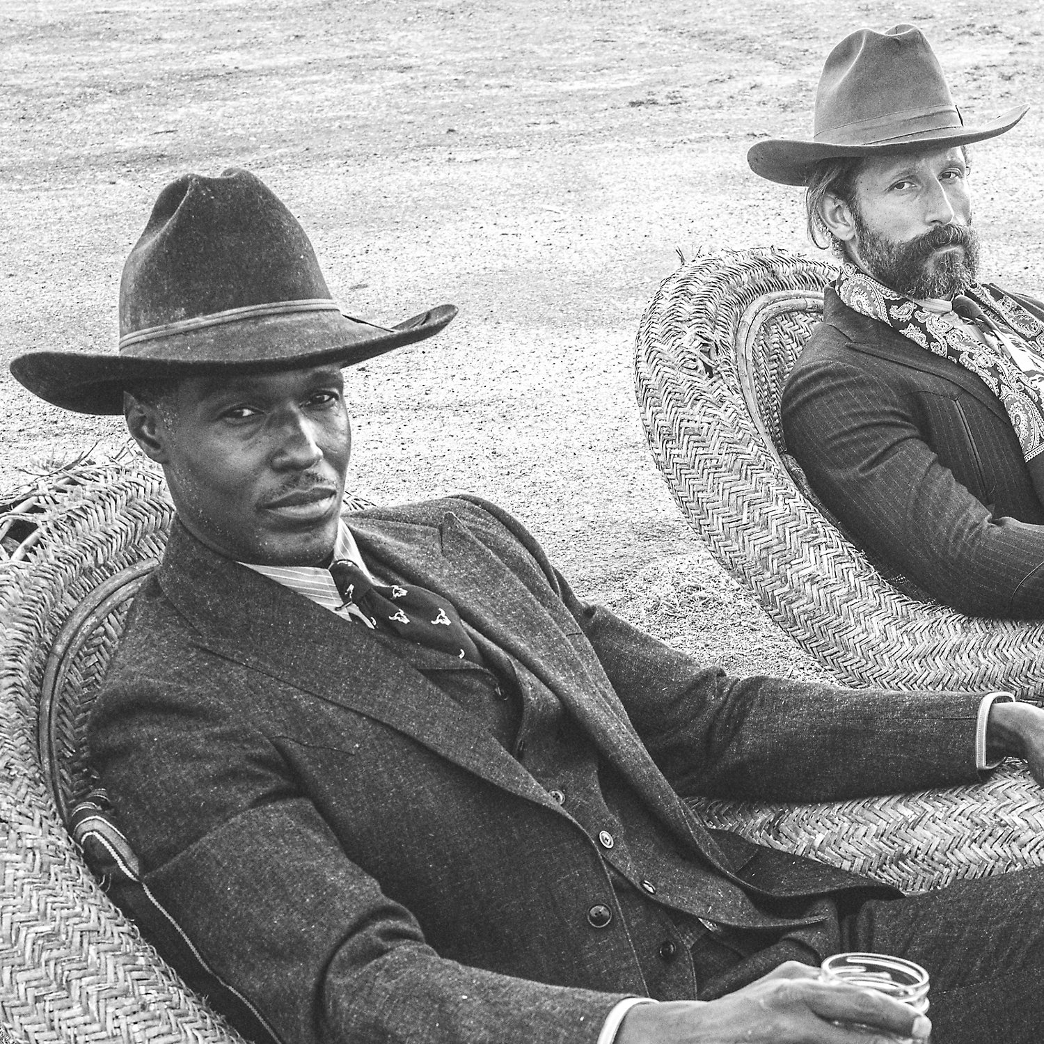 Westernweste aus Denim von RRL