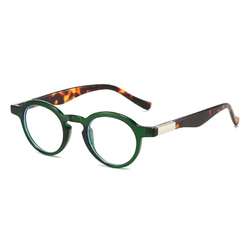 RRNTTTM Retro Kleine Sonnenbrille Damen Herren Shades Fashion Eyewear Luxus Sonnenbrille UV400 Weiblich (grün weiß) von RRNTTTM