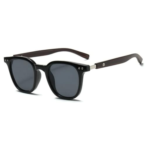 RRNTTTM Retro-Sonnenbrille für Herren, modische Vintage-Sonnenbrille, Damen, Luxus-Brille, UV400 (B) von RRNTTTM