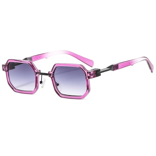 RRNTTTM Sonnenbrille Damen Herren Grün Sonne Autofahren Angeln UV400 Luxus (lila) von RRNTTTM