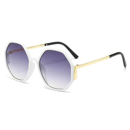 RRNTTTM Sonnenbrille Damen Sonnenbrille Herren Autofahren Angeln Shades UV400 Luxus (weiß) von RRNTTTM