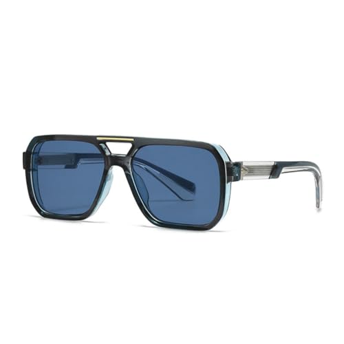 RRNTTTM Sonnenbrille Herren Vintage Luxus Sonnenbrille Damen Modebrille (3) von RRNTTTM