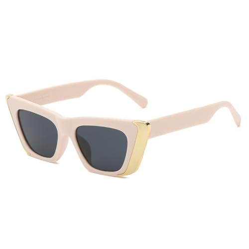 RRNTTTM Vintage Sonnenbrillen Damen Herren Sonnenbrillen Damen Cat Eye Brillen für Herren Damen Brillen (3) von RRNTTTM
