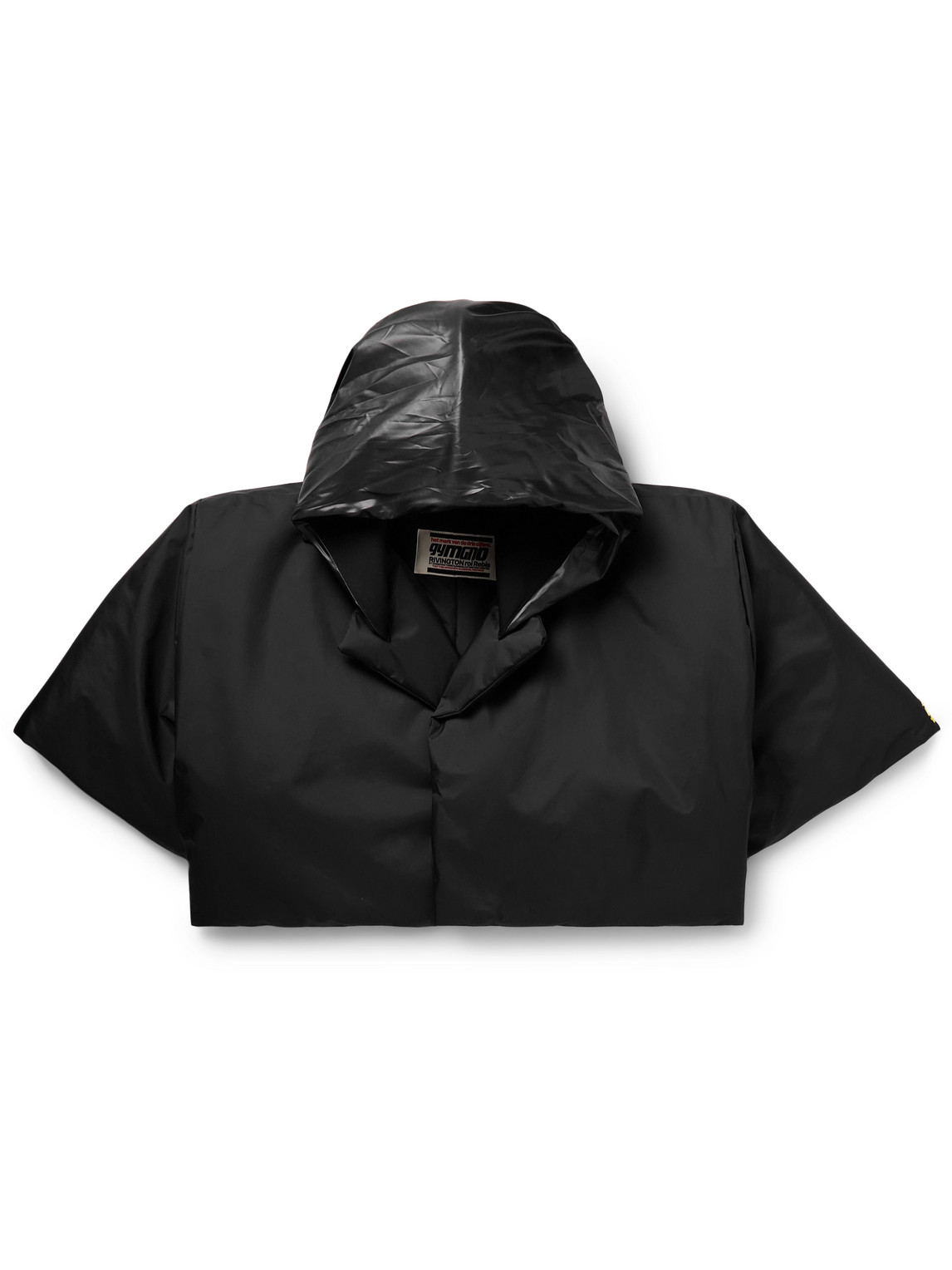 RRR123 - Pontius Logo-Appliquéd Shell Padded Hooded Jacket - Men - Black - 1 von RRR123