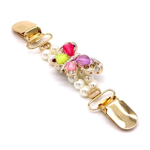 Clips Für Kleidung 2 Stück Damen Vintage Clip Strickjacke Clip Verschlüsse Bluse Schal Verschlüsse Clip Hemd Kleid Brosche(1) von RRYPBOVG