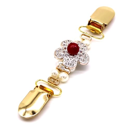 Clips Für Kleidung 2 Stück Damen Vintage Clip Strickjacke Clip Verschlüsse Bluse Schal Verschlüsse Clip Hemd Kleid Brosche(2) von RRYPBOVG