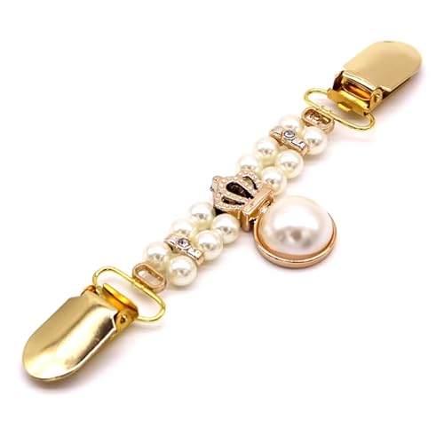 Clips Für Kleidung 2 Stück Damen Vintage Clip Strickjacke Clip Verschlüsse Bluse Schal Verschlüsse Clip Hemd Kleid Brosche(3) von RRYPBOVG