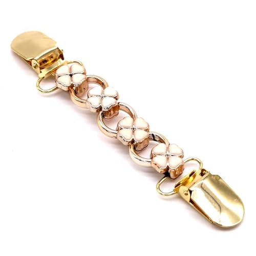 Clips Für Kleidung 2 Stück Damen Vintage Clip Strickjacke Clip Verschlüsse Bluse Schal Verschlüsse Clip Hemd Kleid Brosche(4) von RRYPBOVG