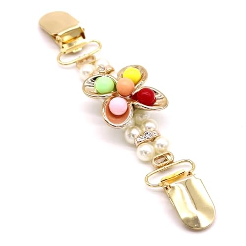 Clips Für Kleidung 2 Stück Damen Vintage Clip Strickjacke Clip Verschlüsse Bluse Schal Verschlüsse Clip Hemd Kleid Brosche(5) von RRYPBOVG