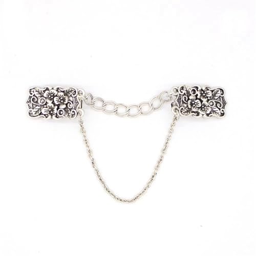 Clips Für Kleidung 2 Stück Kristall Pullover Bluse Pin Cardigan Clip Schal Brosche Enten Clip Verschlüsse(-14) von RRYPBOVG
