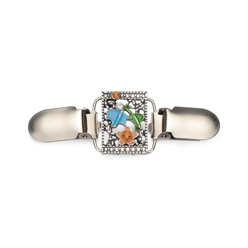 Clips Für Kleidung 2 Stück Strickjacke Pullover Bluse Clips Mode Schal Brosche Schmuck Zubehör(6) von RRYPBOVG