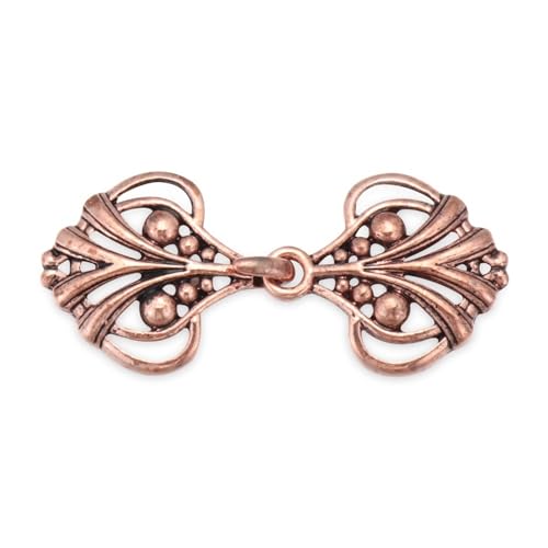 Clips Für Kleidung 2 stücke Vintage Strickjacke Clip Frauen Schal Bluse Kragen Pullover Schal Verschluss Charme Glänzenden Strass Pin Mode(B3) von RRYPBOVG