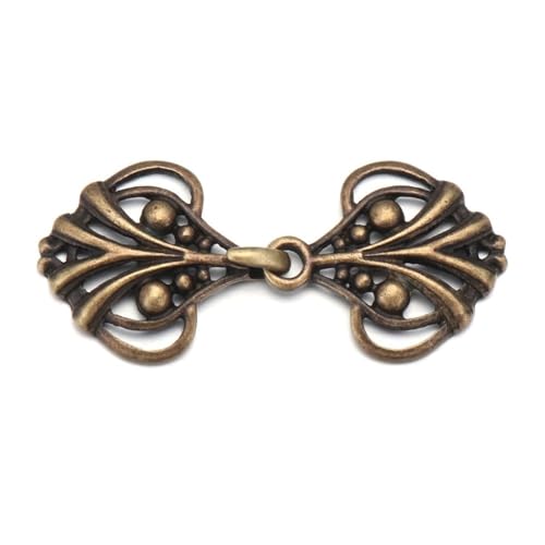 Clips Für Kleidung 3 Stück Retro-Schal-Brosche for Damen, Anstecknadeln, Blumen-Design, klassischer Pullover, Strickwaren, Schal-Clip, Mädchen-Kleider, Strickjacke, Kragen-Clip(B2) von RRYPBOVG