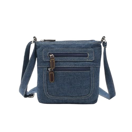 RRYPBOVG Jeans Tasche Damen Denim Umhängetaschen Damen Handtasche Schulranzen Umhängetasche Klassische weibliche Reise RRYPBOVG Jeans Tasche Damen Denim Umhängetaschen Damen Handtasche Schulranzen Umhängetasche Klassische weibliche Reise von RRYPBOVG