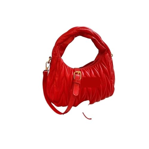Taschen Damen Puffer Damen Umhängetasche Sommer Die Saison Handheld Crossbody Bag Einfaches Design(Red) von RRYPBOVG