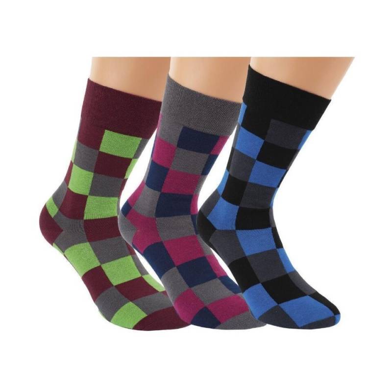 RS Harmony Freizeitsocken 3 Paar RS. Harmony 31006 Übergrößensocken Zauberwürfel 47-50, 50-52, 5 von RS Harmony