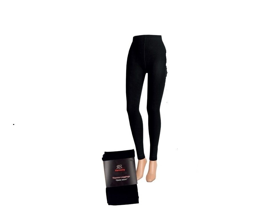 RS Harmony Thermoleggings Thermoleggins Extra Warm Übergröße Damen Winter Strumpfhosen bis XXXL (1 Stück) von RS Harmony