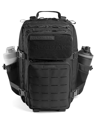 RUGSAK ALPHA Go | Taktischer Rucksack [15-25L] Wasserdicht & EXTREM Robust | Militär Survival Backpack | für Outdoor Arbeit Wandern Camping und Gym | Molle Reiserucksack Herren & Damen von RS RUGSAK