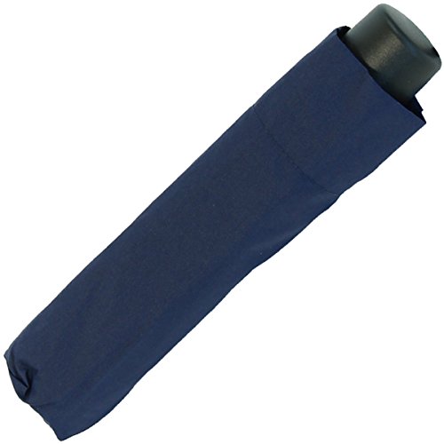 RS-Mini Taschenschirm für Damen und Herren Manual Handöffner - Navy-blau von RS-Versand