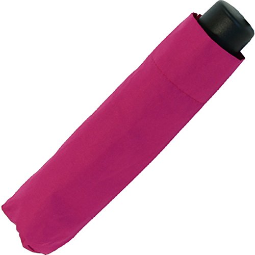 RS-Mini Taschenschirm für Damen und Herren Manual Handöffner - pink von RS-Versand