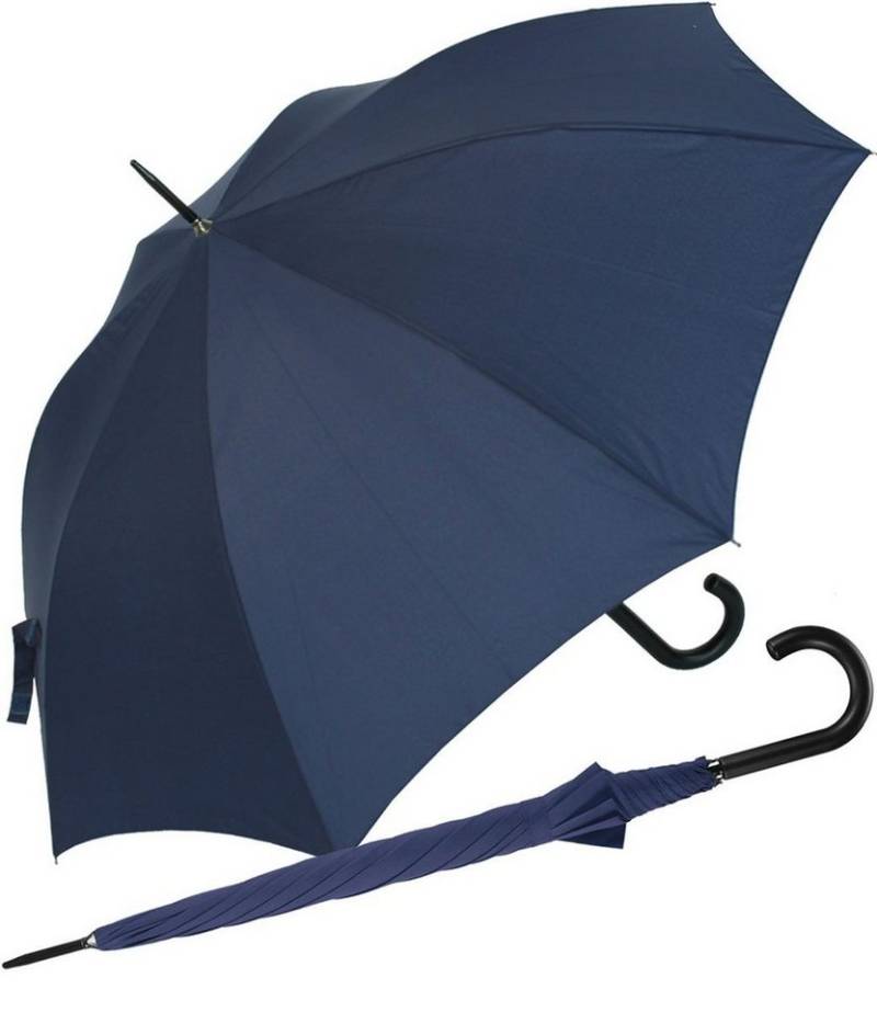 RS-Versand Stockregenschirm großer stabiler Regenschirm mit Auf-Automatik, für Damen und Herren in vielen modischen Farben von RS-Versand